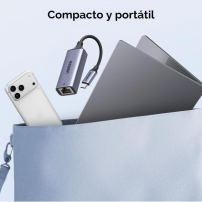 Adaptador USB-C a Ethernet Ugreen 1Gbps | Tecsi de Colombia