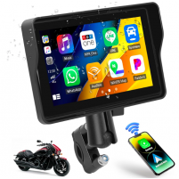 Carplay Pantalla Impermeable Para Motocicleta De 5 Pulgadas