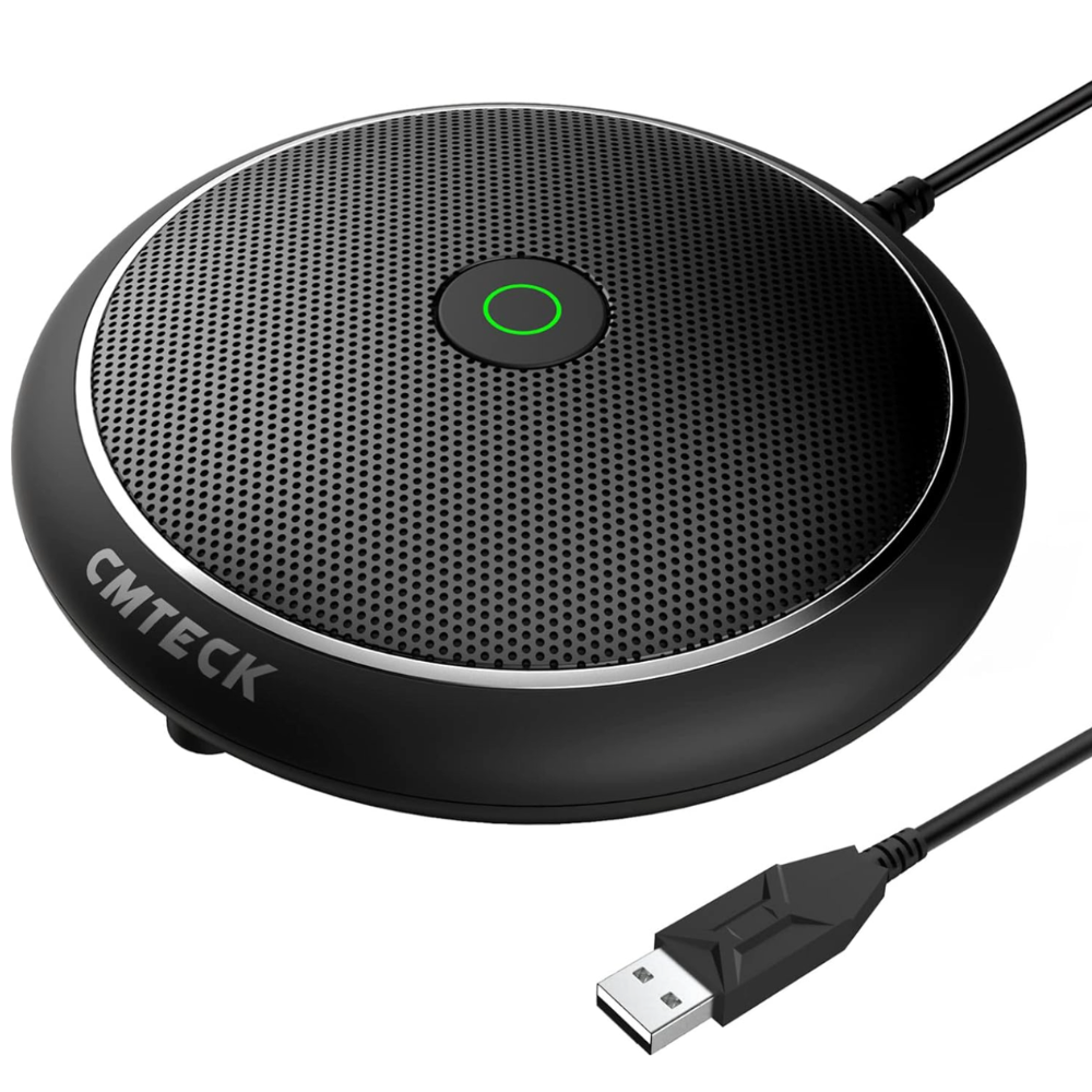 Micrófono USB de Conferencia con Botón Mute | Tecsi