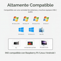 Micrófono USB de Conferencia con Botón Mute | Tecsi