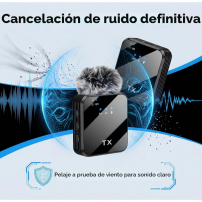 Micrófono Lavalier Inalámbrico F20-2 | Tecsi Colombia