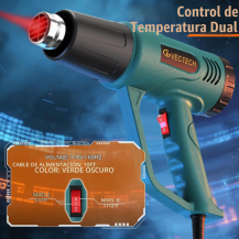 Pistola de Calor Eléctrica Vectech | Ajuste de Temperatura