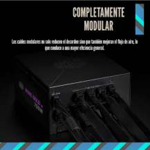 Fuente Cooler Master MWE Gold 750 V3 Modular | Tecsi