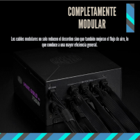 Fuente Cooler Master MWE Gold 750 V3 Modular | Tecsi