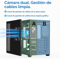Chasis Gamer Struxvex S8 + 3 Ventiladores | Tecsi Colombia