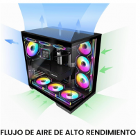 Chasis Gamer Struxvex S8 + 3 Ventiladores | Tecsi Colombia