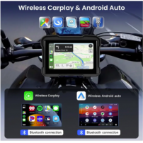 Carplay Pantalla Impermeable Para Motocicleta De 5 Pulgadas
