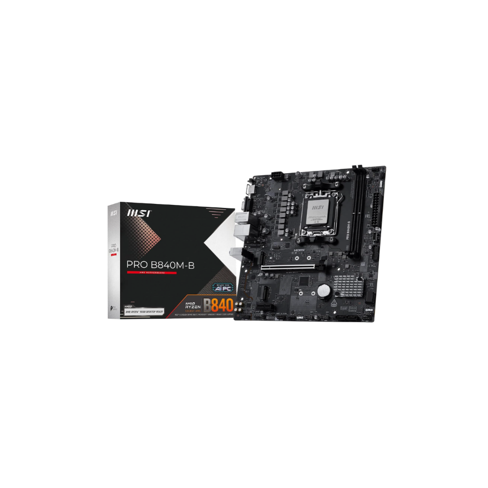 Tarjeta Madre MSI Pro B840M-B AM5 DDR5 | Tecsi Colombia