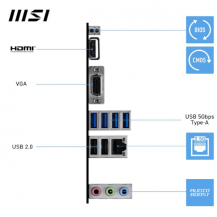 Tarjeta Madre MSI Pro B840M-B AM5 DDR5 | Tecsi Colombia