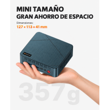 Mini PC Bosgame E2 Ryzen 5 8GB 256GB Win 11 Pro | Tecsi