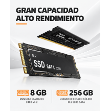 Mini PC Bosgame E2 Ryzen 5 8GB 256GB Win 11 Pro | Tecsi