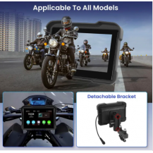 Carplay Pantalla Impermeable Para Motocicleta De 5 Pulgadas