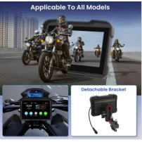 Carplay Pantalla Impermeable Para Motocicleta De 5 Pulgadas