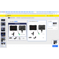 Carplay Pantalla Impermeable Para Motocicleta De 5 Pulgadas