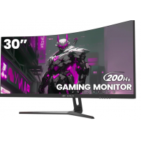 Monitor Curvo Para Juegos De 30´ Ultraancho De 144 Hz