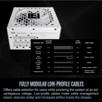 Fuente Thermaltake Toughpower Gt Snow, 750 W, Fuente 80 Plus Gold