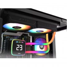 Refrigeracion Liquida Xyz Aqua Pulse 240 Argb Panel de temperatura