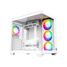 Chasis Xyz Tesseract X 7. Fan Argb Blanca Blanco