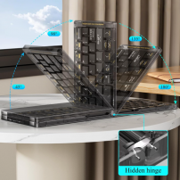 Teclado Y Mouse Portatil Y Plegables (2.4 G) Bluetooth