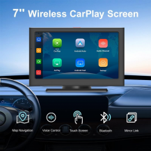 Pantalla Inalámbrica De Apple Carplay Para Automóvil Negro