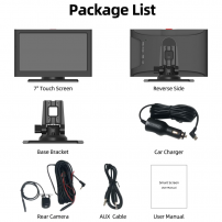 Pantalla Inalámbrica De Apple Carplay Para Automóvil Negro