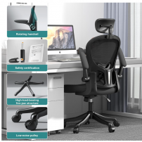 Silla Oficina Ejecutiva Ergonimica Y Microajustable soporte  Lumbar
