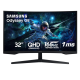Monitor Curvo 32 Samsung Odyssey G55c Series Qhd 165hz
