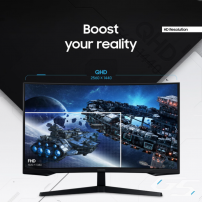 Monitor Curvo 32 Samsung Odyssey G55c Series Qhd 165hz