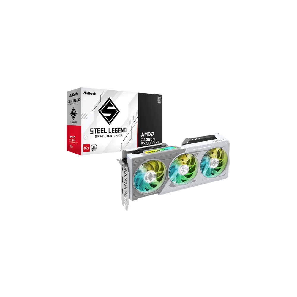 Tarjeta Grafica Amd Steel Legend Rx 9060 Xt 16gb