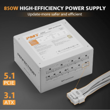Fuente DarkFlash Modular Pmt850 Atx 3.1 Y Pcie 5.1