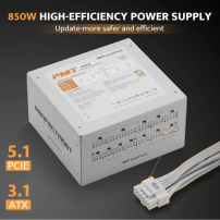 Fuente DarkFlash Modular Pmt850 Atx 3.1 Y Pcie 5.1