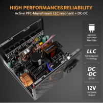 Fuente DarkFlash Modular Pmt850 Atx 3.1 Y Pcie 5.1