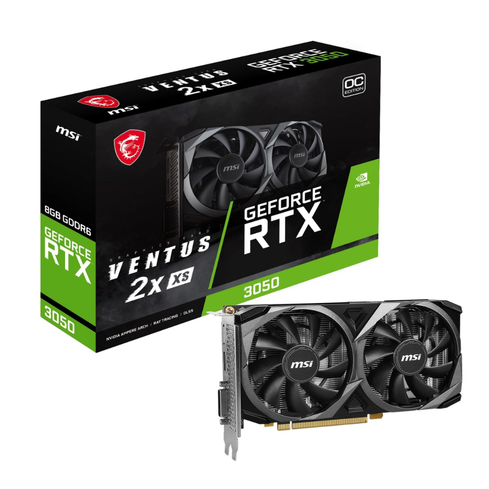 Tarjeta Grafica Msi Geforce Rtx 3050 Ventus 2x Xs Oc 8gb