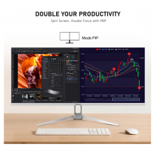 Monitor Gamer Ips Ultra Ancho De 120hz 34 (2560 X 1080) Blanco