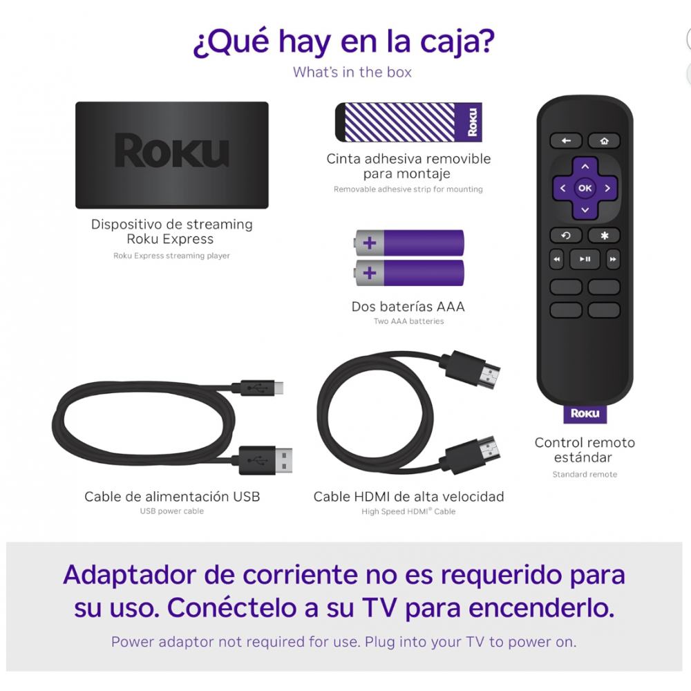 Marca Roku Roku Dispositivo Express De Streaming Hd Para Tv