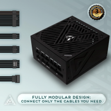 Fuente Apevia Atx-sl1000w Modular Pcie 5.1