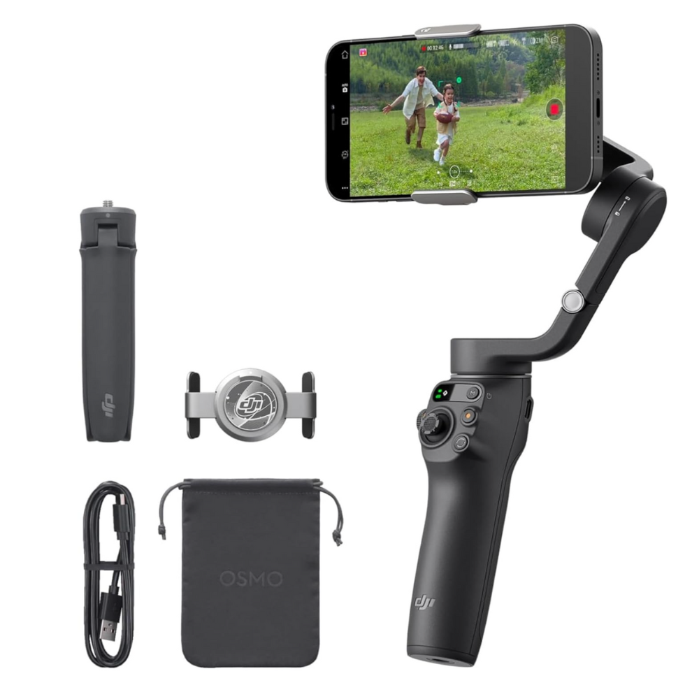 Dji Osmo Mobile 6 De 3 Ejes Negro