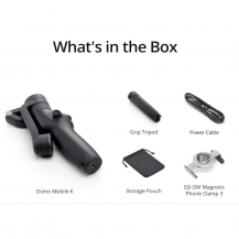 Dji Osmo Mobile 6 De 3 Ejes Negro