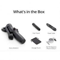 Dji Osmo Mobile 6 De 3 Ejes Negro