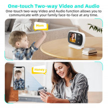 Cámara De Seguridad Y Videollamadas Instantáneas Con 1toque