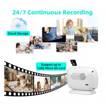 Cámara De Seguridad Y Videollamadas Instantáneas Con 1toque