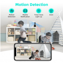 Cámara De Seguridad Y Videollamadas Instantáneas Con 1toque