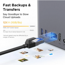 Nas Ugreen Dh2300 Sin Disco 2 Bahias Hasta 60tb A 1 Gb