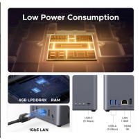 Nas Ugreen Dh2300 Sin Disco 2 Bahias Hasta 60tb A 1 Gb