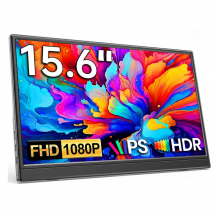 Monitor Portatil 15,6 Kqc Con Pantalla Ips Fhd Ultradelgado