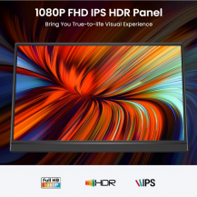 Monitor Portatil 15,6 Kqc Con Pantalla Ips Fhd Ultradelgado