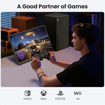 Monitor Portatil 15,6 Kqc Con Pantalla Ips Fhd Ultradelgado