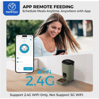 Alimentador Para Gatos Automatico Wifi De 6l