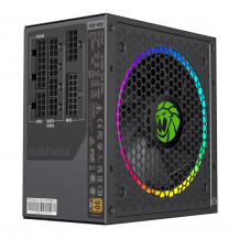 Fuente De Poder De 850 Plus Gold Modular Gamemax