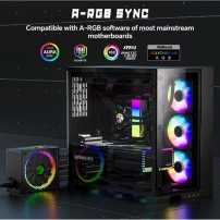 Fuente De Poder De 850 Plus Gold Modular Gamemax